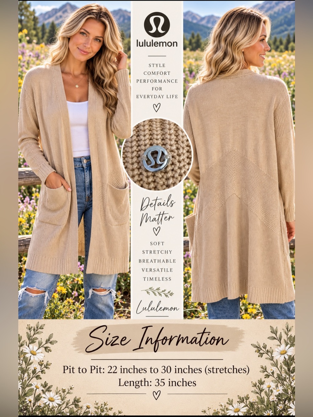 lululemon Knit Cardigan